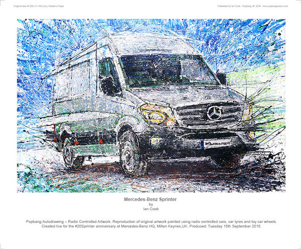 Mercedes-Benz Sprinter  - #20Sprinter - POPBANGCOLOUR Shop