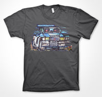 MG Metro 6R4 Computervision #ContinuousCar Unisex T-shirt