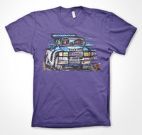 MG Metro 6R4 Computervision #ContinuousCar Unisex T-shirt