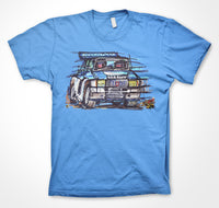 MG Metro 6R4 Computervision #ContinuousCar Unisex T-shirt