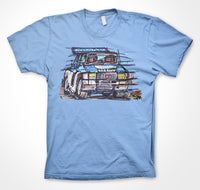 MG Metro 6R4 Computervision #ContinuousCar Unisex T-shirt