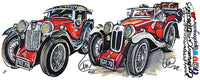 MG Classic Wire Wheels | #ContinuousCar |  Mug