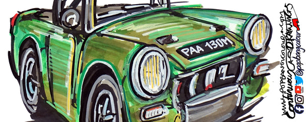 MG Midget 1973 (letterbox) | #ContinuousCar |  Mug