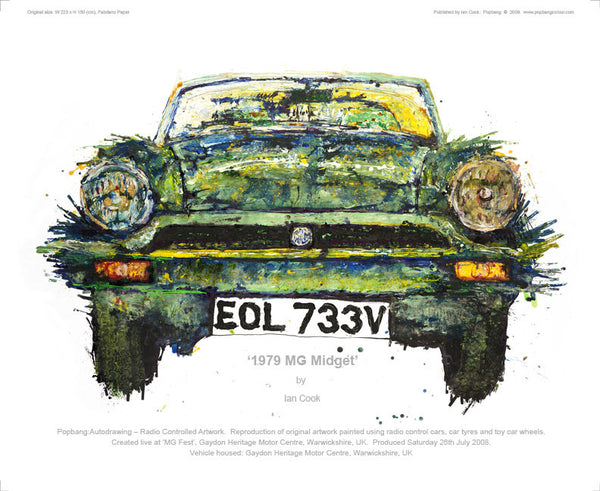 MG Midget 1979 - POPBANGCOLOUR Shop