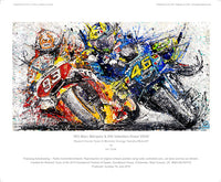 #93 Marc Márquez & #46 Valentino Rossi VR46 - POPBANGCOLOUR Shop