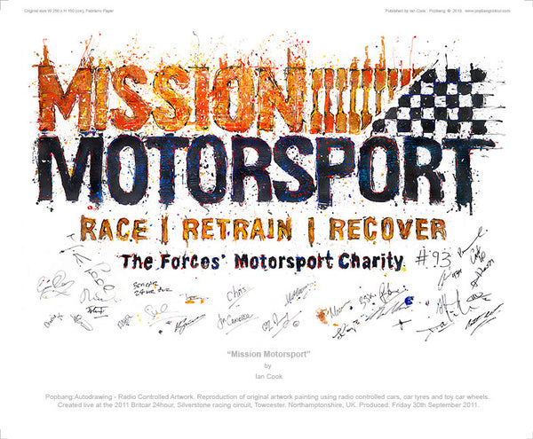 'Mission Motorsport' - POPBANGCOLOUR Shop
