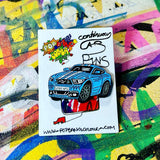 Ford Mustang GT enamel pin badge | Limited edition - Blue | 1 only remaining