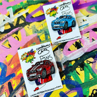Ford Mustang GT enamel pin badge | Limited edition  - Red | 33 only