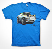 Mazda MX-5 MKI #ContinuousCar Unisex T-shirt