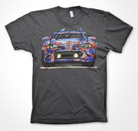 Mazda MX-5 'Poppy Car' Mission Motorsport #ContinuousCar Unisex T-shirt