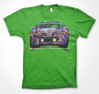 Mazda MX-5 'Poppy Car' Mission Motorsport #ContinuousCar Unisex T-shirt