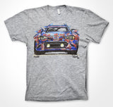 Mazda MX-5 'Poppy Car' Mission Motorsport #ContinuousCar Unisex T-shirt