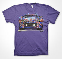 Mazda MX-5 'Poppy Car' Mission Motorsport #ContinuousCar Unisex T-shirt