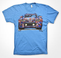 Mazda MX-5 'Poppy Car' Mission Motorsport #ContinuousCar Unisex T-shirt