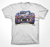 Mazda MX-5 'Poppy Car' Mission Motorsport #ContinuousCar Unisex T-shirt