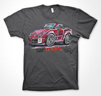 Mazda MX-5 'Car Throttle'  #ContinuousCar Unisex T-shirt