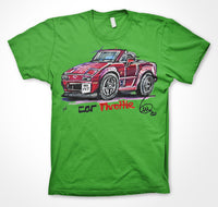 Mazda MX-5 'Car Throttle'  #ContinuousCar Unisex T-shirt