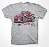 Mazda MX-5 'Car Throttle'  #ContinuousCar Unisex T-shirt