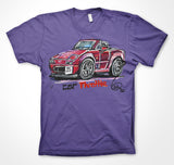 Mazda MX-5 'Car Throttle'  #ContinuousCar Unisex T-shirt