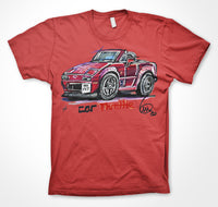 Mazda MX-5 'Car Throttle'  #ContinuousCar Unisex T-shirt