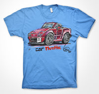 Mazda MX-5 'Car Throttle'  #ContinuousCar Unisex T-shirt