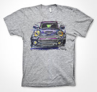 MINI F56 - Meganxtombs #ContinuousCar Unisex T-shirt