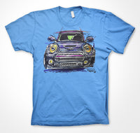 MINI F56 - Meganxtombs #ContinuousCar Unisex T-shirt