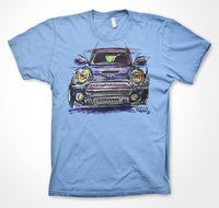 MINI F56 - Meganxtombs #ContinuousCar Unisex T-shirt