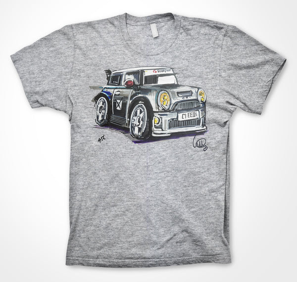 MINI R53 - Cleo Collins #ContinuousCar Unisex T-shirt