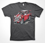 Red Mini - Georgia Croft #ContinuousCar Unisex T-shirt