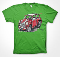 Red Mini - Georgia Croft #ContinuousCar Unisex T-shirt