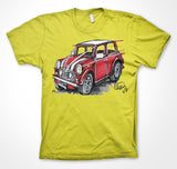 Red Mini - Georgia Croft #ContinuousCar Unisex T-shirt