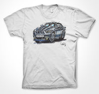 Ford Mustang GT #ContinuousCar Unisex T-shirt