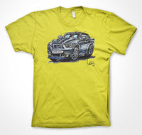 Ford Mustang GT #ContinuousCar Unisex T-shirt