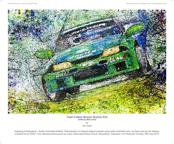 Nissan Skyline R32 Falken Tyres - POPBANGCOLOUR Shop