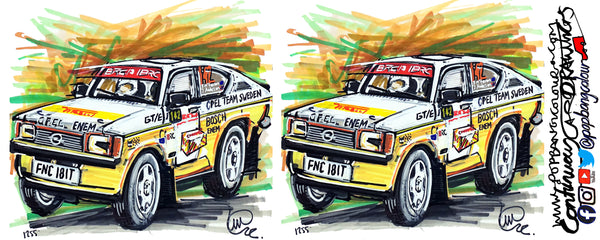 Opel GT/E Rally | #ContinuousCar |  Mug