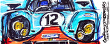 Porsche 917 - Gulf Livery | #ContinuousCar |  Mug