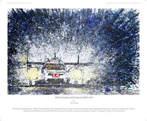 Porsche 919 Hybrid LMP1 #14 (2014) - POPBANGCOLOUR Shop