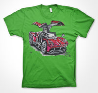 Pagani Huayra #ContinuousCar Unisex T-shirt