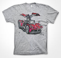 Pagani Huayra #ContinuousCar Unisex T-shirt