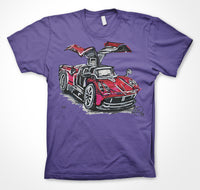 Pagani Huayra #ContinuousCar Unisex T-shirt