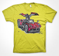 Pagani Huayra #ContinuousCar Unisex T-shirt