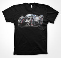 Pagani Zonda Roadster Cinque #ContinuousCar Unisex T-shirt