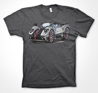 Pagani Zonda Roadster Cinque #ContinuousCar Unisex T-shirt