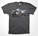 Pagani Zonda Roadster Cinque #ContinuousCar Unisex T-shirt