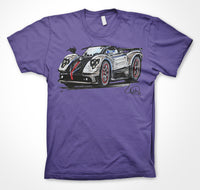 Pagani Zonda Roadster Cinque #ContinuousCar Unisex T-shirt