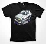 Peugeot 205 GTi #ContinuousCar Unisex T-shirt