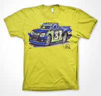 Relssert Racing Isuzu pick-up truck - Team 37  #ContinuousCar Unisex T-shirt