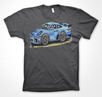 Porsche GT3 #ContinuousCar Unisex T-shirt