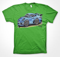 Porsche GT3 #ContinuousCar Unisex T-shirt